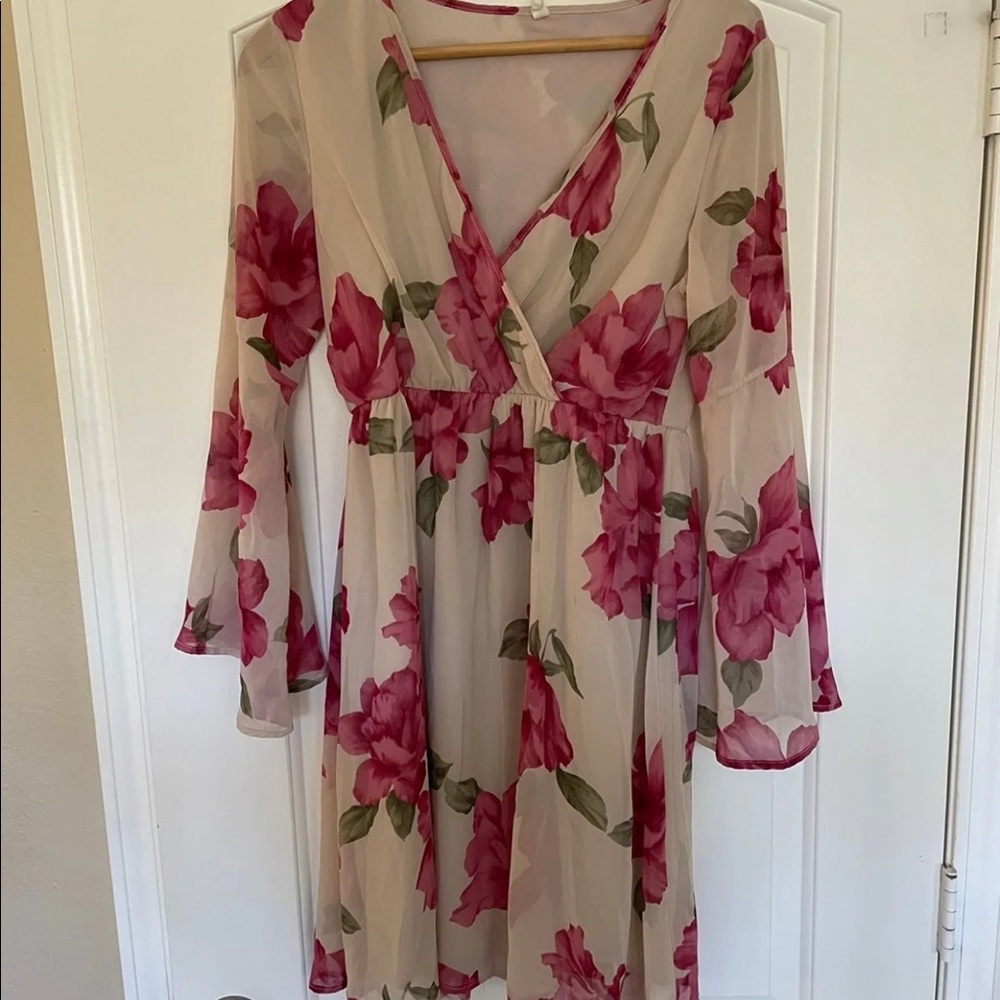 PINKBLUSH MATERNITY DRESS